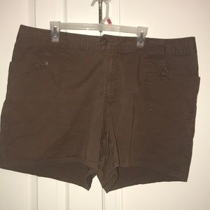 Brown shorts